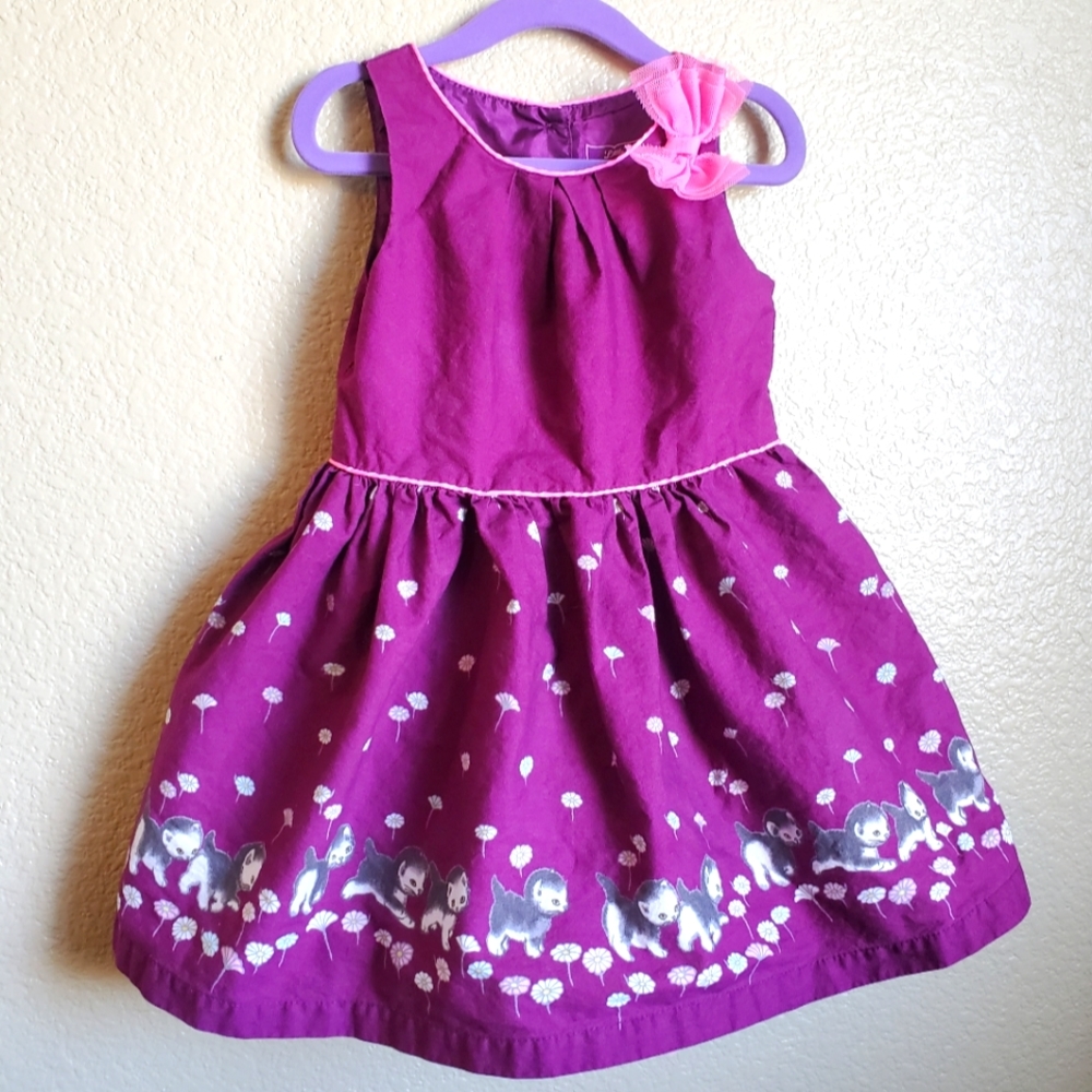 EUC The Shy Little Kitten Dress 3T